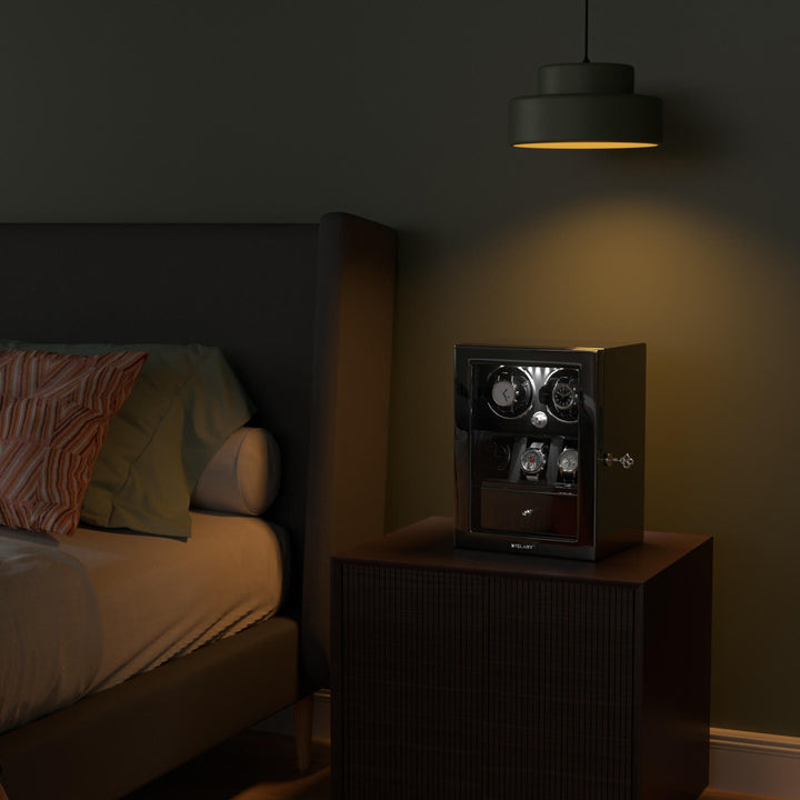 Remontoir de montre intelligent de luxe avec étui de rangement