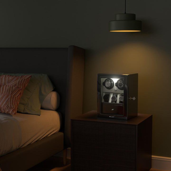 Remontoir de montre intelligent de luxe avec étui de rangement