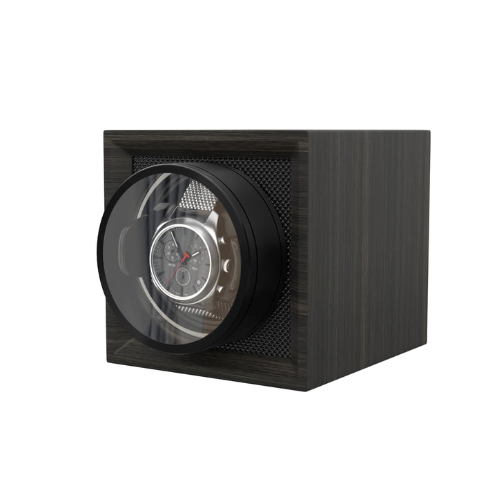 Remontoir Automatique pour Montre Unique – Alimentation Double, avec Couvercle