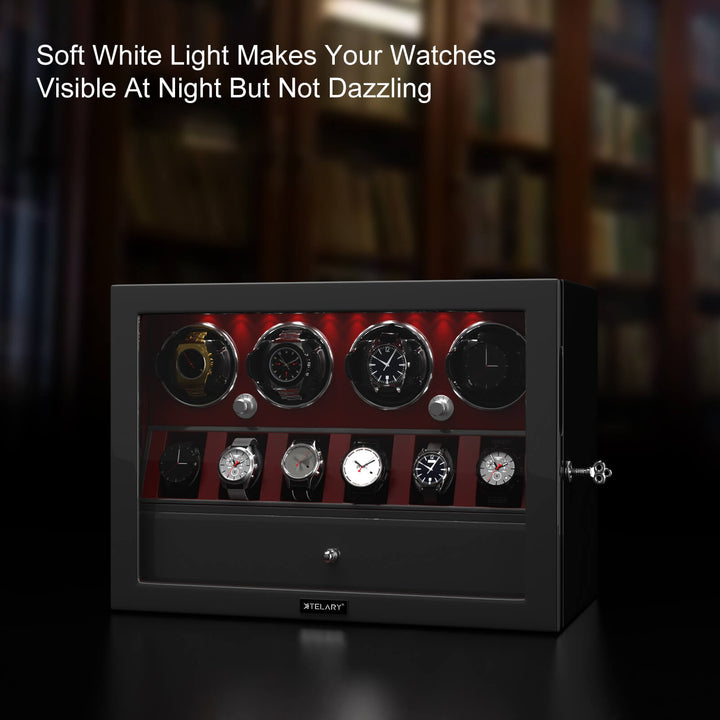 Remontoir de montre intelligent de luxe avec étui de rangement