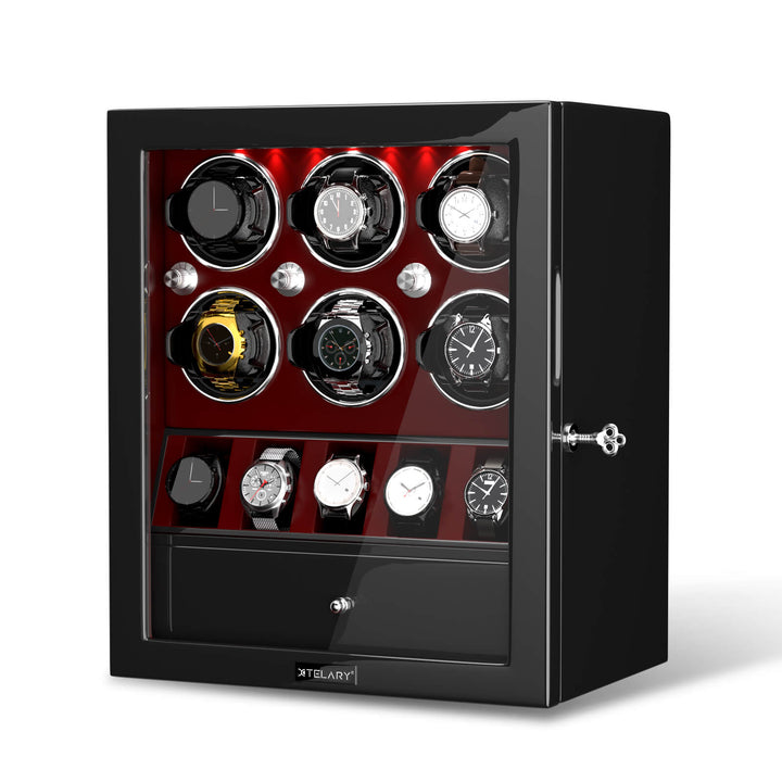 Remontoir de montre intelligent de luxe avec étui de rangement