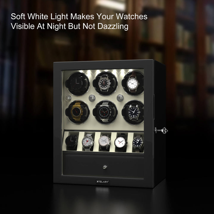 Remontoir de montre intelligent de luxe avec étui de rangement
