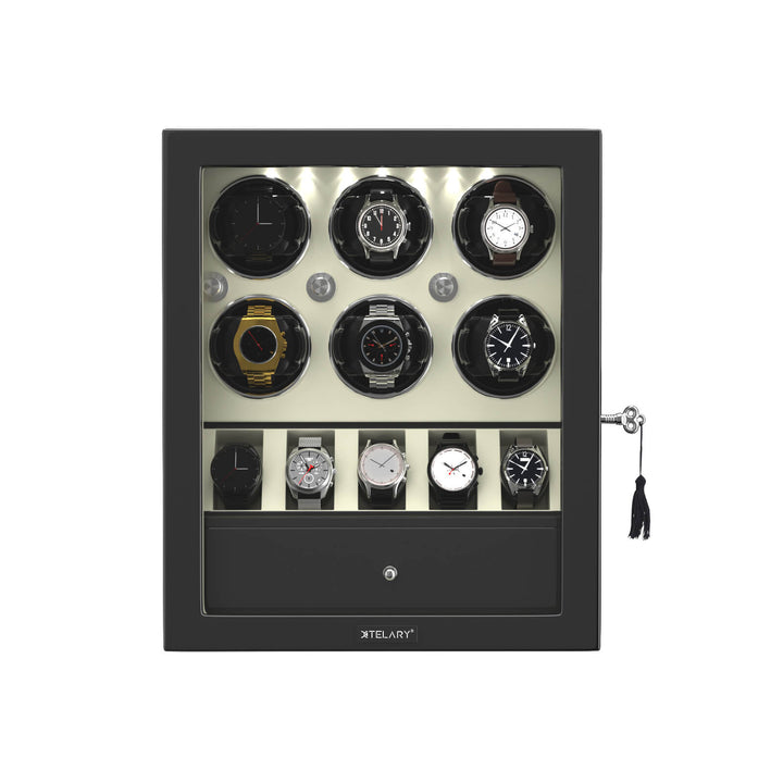 Remontoir de montre intelligent de luxe avec étui de rangement