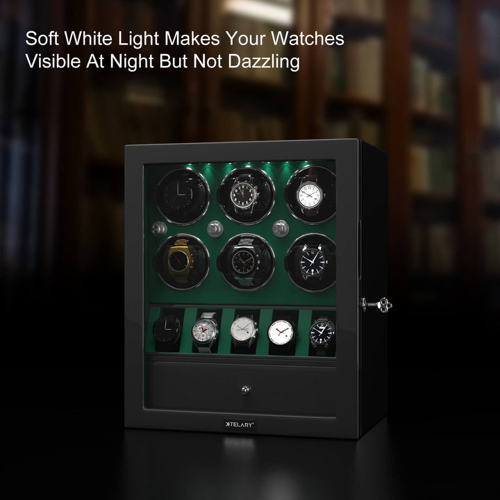Remontoir de montre intelligent de luxe avec étui de rangement