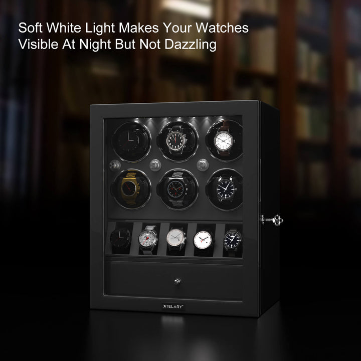 Remontoir de montre intelligent de luxe avec étui de rangement