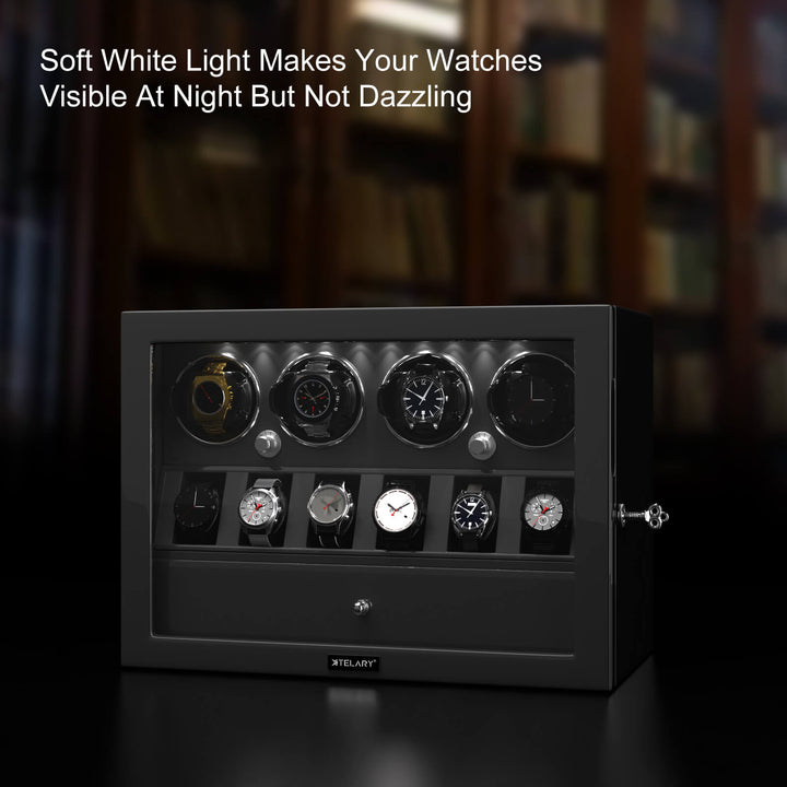 Remontoir de montre intelligent de luxe avec étui de rangement