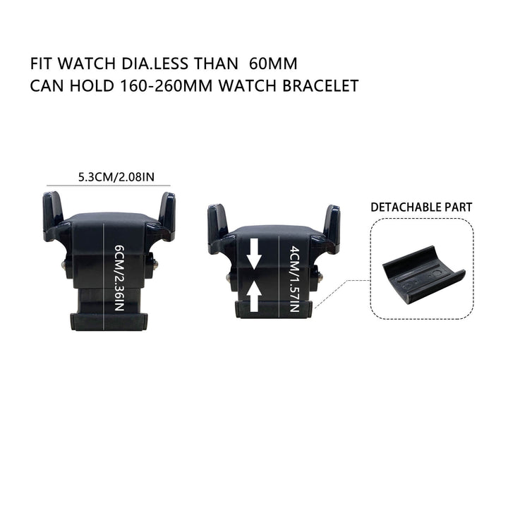 Xtelary Remontoirs de Montres pour Montres Automatiques avec Télécommande à Écran Tactile Finition Brillante - Spécial US