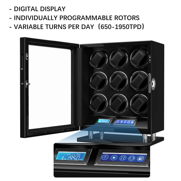 Remontoirs de montres à empreintes digitales avec moteur silencieux variable 650-1950 TPD